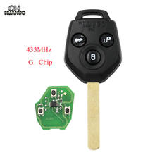 Remote Car Key Fob 3 Button 433MHz G Chip for Subaru Forester Impreza XV 2013-2015 uncut 2024 - buy cheap