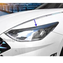 For Hyundai Sonata DN8 10Th 2020 2021 Car Styling Body Head Front Eyebrow Trim Light Lamp Stick Frame Cover Parts Detector 2024 - buy cheap