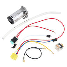 24V Air Compressor + Air Hose + Wires and Relay for Air Horn Car/ Truck / Vehicle 2024 - buy cheap