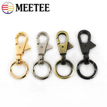 5/10pcs 15x55mm O Ring Metal Strap Buckles Dog Collar Webbing Handbag Hanger Lobster Clasps Keychain Swivel Hook DIY Accessories 2024 - buy cheap