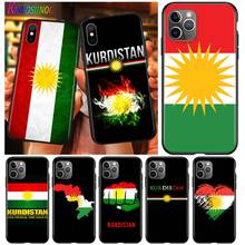 Kurdistan Flag For Apple iPhone 12 Pro Max Mini 11 Pro XS Max X XR 6S 6 7 8 Plus 5S SE2020 Black Phone Case 2024 - buy cheap