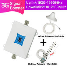 ZQTMAX 3G repeater 2100 internet signal amplifier WCDMA Cell Phone Signal Booster UMTS 2100MHz Cellular Amplifier + Yagi Antenna 2024 - buy cheap