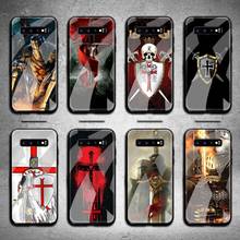 Templar Knight Phone Case Tempered Glass For Samsung S20 Plus S7 S8 S9 S10 Plus Note 8 9 10 Plus 2024 - buy cheap