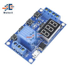 5V Micro USB LED Display Automation Cycle Delay Timer Control Off Switch Delay Time Relay Module DC6-30V 3 Bits Delay Time Relay 2024 - buy cheap