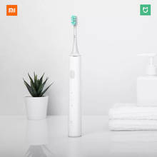 Электрическая зубная щетка Xiaomi Mijia T300 Mi, умная звуковая электрическая зубная щетка для взрослых и детей, умный таймер, отбеливающая зубная щетка 2024 - купить недорого