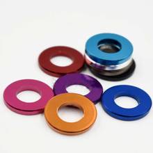 5pcs M5 M6 aluminum alloy flat washers thicken washer Anodizing colored gaskets metal meson model gasket royal blue color 2024 - buy cheap