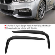 Cubierta frontal antiniebla CEJA para BMW serie 5 M Sport G30 2017 2018, pegatinas de coche, cubierta de fibra de carbono, 2 uds. 2024 - compra barato