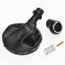 6 Speed Car Gear Shift Shifter Knob Gearstick Gaiter Boot Cover For VW Transporter T5 T5.1 Gp 2003-2011 Car Gear Accessories 2024 - buy cheap