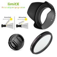 Conjunto de lentes con filtro ultravioleta para Panasonic Lumix, FZ200, FZ150, FZ100, FZ60, FZ62, FZ48, FZ47, FZ40, 3 en 1 2024 - compra barato