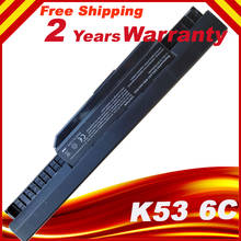 Nueva batería para ASUS K53J K53S K53T K53SM K53SV K53TA serie K53E K53F K53J K53S K53SV A43 A53S envío gratuito 2024 - compra barato