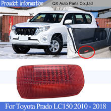 Capqx-lâmpada de boas vindas para porta, luz de advertência com luz lateral para toyota projetor de luz para os modelos 2010, 2011, 2012, 2013, 2014 e 2018 2024 - compre barato