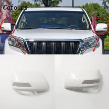 Cafoucs For Toyota Land Cruiser Prado J150 J52 2010-2015 Car Rearview Mirror Cover 87945-0G901 87915-0G901 2024 - buy cheap