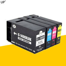 UP 4pcs/1set PGI-1400 1400XL compatible ink cartridge for Canon MAXIFY MB2340 MB2040 MB2140 MB2740 Printer PGI 1400 PGI1400 XL 2024 - buy cheap
