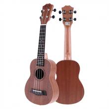 21 Inch Soprano Ukulele Sapele 15 Fret Four Strings Musical Instrument Guitar  Accessories 21 Inch Ukulele 2024 - buy cheap