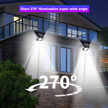 Eco-Friendly Street Lamp Solar Motion Sensor COB 60LED 8W Waterproof Home Outdoor Light Controlled Walkway Lights Wall Light 2024 - buy cheap