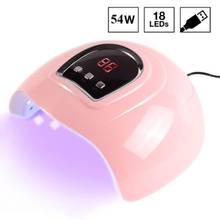 Intelligence LED Nail Dryer High-quality Delicate Portable Durable UV Gel Varnish Polish Phototherapy Light Nail Manicure Tools 2024 - buy cheap