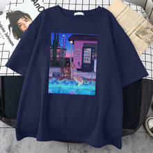 Sunkissed Pool Printing Male Tee Shirt Summer Crew Neck T Shirts Men'S Harajuku Casual Men Clotheing Short Sleeve Tops T Shirt 2024 - купить недорого
