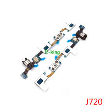 For Samsung Galaxy J7 Duo 2018 J720 J720F Home Button keypad Sensor Audio Jack Headphone Flex Cable Repair Parts 2024 - buy cheap