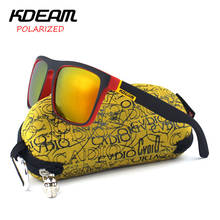 KDEAM Polarized Sunglasses Men Sport Eyewear Brand Designer Driving Beach Sun Glasses Fashion Glasses UV400 Shopshipping KD156 2024 - buy cheap