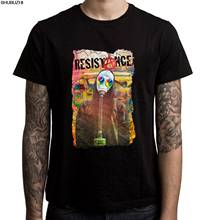 Camisa masculina unissex nova shubuzhi resistência anarquia símbolo político-punk anarquista político legal casual orgulho t camisa 2024 - compre barato