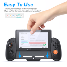 For Nintendo Switch Gamepad Controller Handheld Grip Double Motor Vibration Built-in 6-Axis Gyro Design  without Storage Bag 2024 - buy cheap