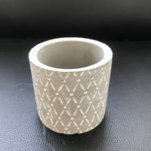 Molde de silicone para vaso de concreto, de conexão de linha ponta, para molde de gesso de argila, diy, artesanal, moldes de vasos de cimento 2024 - compre barato