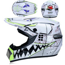 Capacete profissional para motocross, capacete atv para corrida, motocicleta, dirt bike, capacete de moto, casco para crianças, 2021 2024 - compre barato