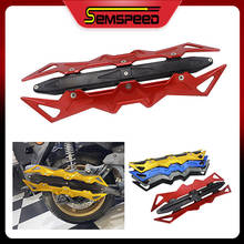 SEMSPEED Scooter Motorcycle Crash Exhaust Pipe Guard Frame Cover For Honda PCX 125 150  ADV 150 X-ADV 750 Forza 300 125 Reflex 2024 - buy cheap