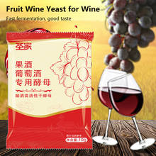 10g Wine Yeast Home Brewing Saccharomyces Cerevisiae Wine Yeast Fruit Wine Yeast Home Brewed Red Wine Starter Kitchen Supplies 2024 - buy cheap