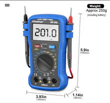 HoldPeak HP-39L Digital Multimeter AC/DC Ammeter LCR Meter Testers Professional Multimetro Resistance Capacitance hFE Tester 2024 - buy cheap