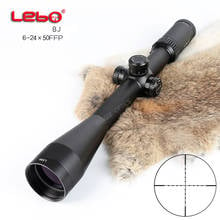 Hunting Riflescope Optical Sight BJ 6-24x50 FFP Tactical Riflescope with Mil Dot Reticle with Illumination Rifle scope 2024 - buy cheap