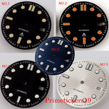 Wristwatch Sterile Dial Fit NH35 Automatic Movement With Date Window Luminous Marks Stainless Steel Watch Replacement 2024 - buy cheap