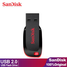 Sandisk-pen drive usb 128 de alta velocidade, 64gb, 32gb, 2.0 gb, memória flash, micro-drive portátil 2024 - compre barato