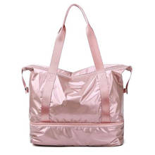 Fashion Pink Gym Bag Women Fitness Sport Yoga Bag Training Bag Sportbag Gym Sack Large Travel Handbags With Shoes Compartment 2024 - buy cheap