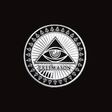 Freemason, масонское братство, вызов, монета, бесплатные и приемлемые масонские, посеребренные, 1 унция, масонские символы, слитки и искусства 2024 - купить недорого