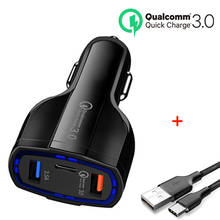 Quick Charge 3.0 Car Charger 5V 3.5A QC3.0 Turbo Fast Charging Car-charger Dual USB Car Mobile Phone Charger For huawei XIAOMI 2024 - buy cheap