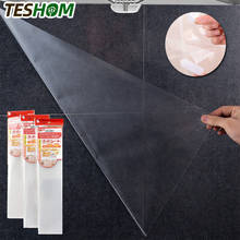 70*45CM Transparent Kitchen Oil-proof Wall Sticker Heat-resistant self adhesive wallpaper Waterproof Anti-oil adhesive tape 2024 - buy cheap