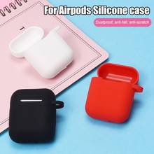 Flexible Anti-scratch Silicone Soft Protective Case Cover for Apples Air Pods 1 & Air Pods 2 2024 - buy cheap