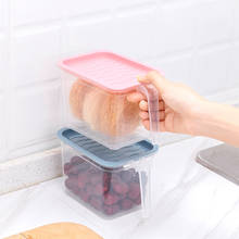 Caja de almacenamiento de plástico para refrigerador de cocina, contenedor de alimentos transparente para mantener la frescura de la fruta y el huevo, nuevo 2024 - compra barato