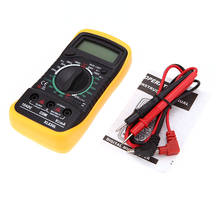 Portable Digital Multimeter Backlight AC/DC Ammeter Voltmeter Ohm Tester Meter Handheld LCD Multimetro 2024 - buy cheap