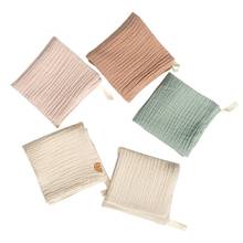 5 Pcs Towel Baby Facecloth Bath Towel Handkerchief Cotton Burp Cloth Washcloth GXMB 2024 - buy cheap