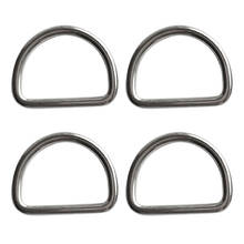 wholesale by 200PCS/10KGS/Carton M8X40X37 forged and welded AISI 304 stainless steel d ring 2024 - buy cheap