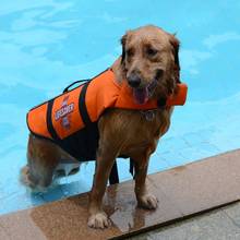 Chaleco salvavidas para perro, ropa de seguridad para mascotas, traje de baño para perro salvavidas, suministros para piscina 2024 - compra barato