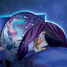Навес для детской кровати «Звездная мечта», палатка для детской кровати, складная палатка с блокировкой света, комнатная кровать, москитная сетка, декор для детской комнаты 2024 - купить недорого