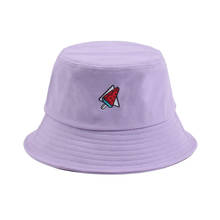 Summer Watermelon Embroidery Bucket Hat Women Fashion Beach Sun Hats 100% Cotton Bob chapeau Femme Panama Hat Fisherman Hat 2024 - buy cheap