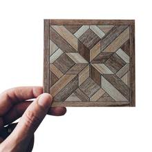 20Pcs Wood Grain Pattern Tile Sticker Self Adhesive Tiles Art Diagonal 3D Floor Sticker For Bathroom Kitchen Decor 2024 - buy cheap