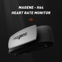 Пульсометр Magene H64, Bluetooth 4,0 ANT, совместим с GARMIN Bryton IGPSPORT, монитор для бега, велоспорта 2024 - купить недорого