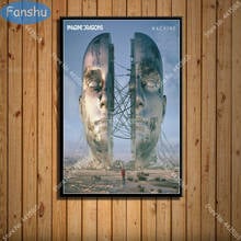 Poster imagine dragões música álbum parede arte da história capa lona pintura cartazes e impressões para o quarto decorativo decoração para casa 2024 - compre barato