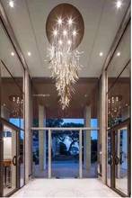 Hotel lobby sales office guest dining hall beauty salon ktvloft villa duplex staircase Italian chandelier 2024 - buy cheap