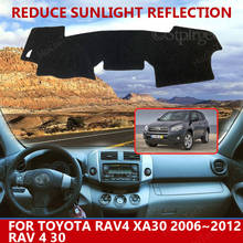 Car styling Suede  Dashmat Dashboard custom Cover Pad Dash Mat Carpet for Toyota Rav4 XA30 2006~2012 RAV 4 30 2024 - buy cheap